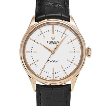 ロレックス チェリーニ タイム 50505 ホワイト メンズ 時計 【中古】【wristwatch】