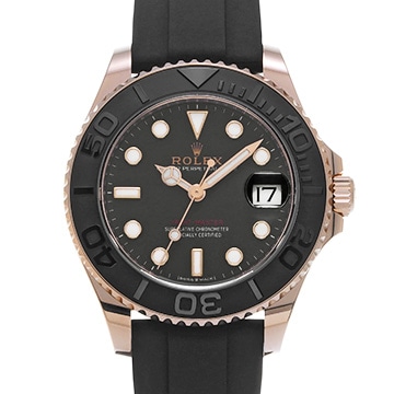ロレックス ヨットマスター 37 268655 ブラック ユニセックス 時計 【中古】【wristwatch】