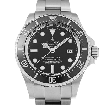 ロレックス シードゥエラー ディープシー 116660 ブラック メンズ 時計 【中古】【wristwatch】