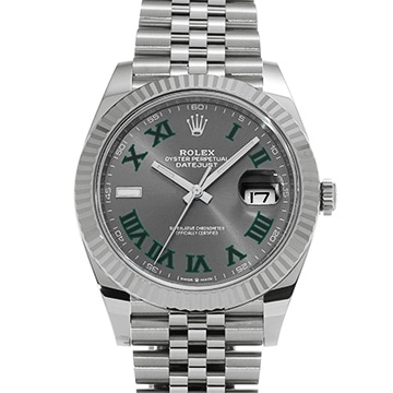 ロレックス デイトジャスト 41 126334 スレート メンズ 時計 【中古】【wristwatch】