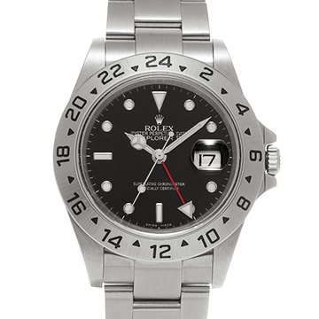 ロレックス エクスプローラーII 16570 ブラック メンズ 時計 【中古】【wristwatch】