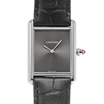カルティエ タンク ルイ カルティエ WGTA0303 グレー メンズ 時計 【中古】【wristwatch】