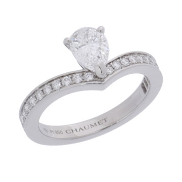 ショーメ ジョゼフィーヌ エグレット リング シルバー J30G00-047 Pt950プラチナ レディース ジュエリー 【中古】【jewelry】