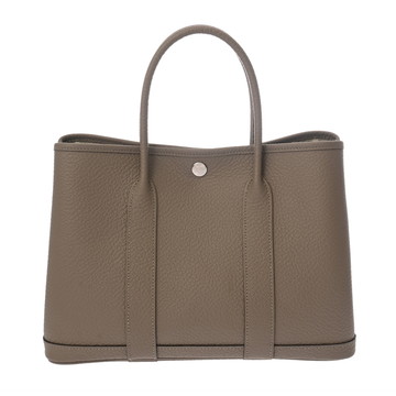 エルメス ガーデンパーティ TPM グリアスファルト ヴァッシュカントリー レディース バッグ 【中古】【bag】