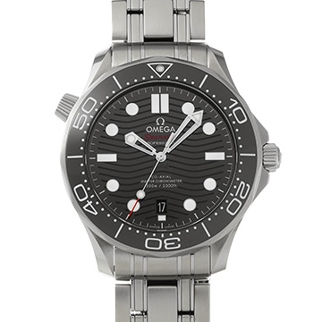 オメガ シーマスター ダイバー300 コーアクシャル マスタークロノメーター 210.30.42.20.01.001 ブラック メンズ 時計 【中古】【wristwatch】