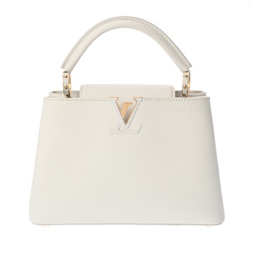 ルイ ヴィトン ウルスフィッシャーコラボ カプシーヌBB 世界300個限定 ホワイト M53643 トリヨンレザー レディース バッグ 【中古】【bag】