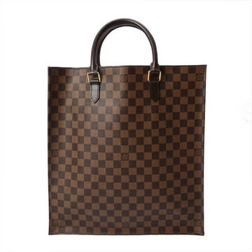 ルイ ヴィトン ダミエ サックプラ  ブラウン N51140 ダミエキャンバス ユニセックス バッグ 【中古】【bag】