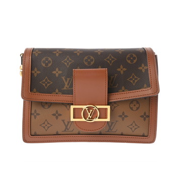 ルイ ヴィトン モノグラムリバース ドーフィーヌ MM 新型 ブラウン M45958 モノグラムキャンバス/モノグラムリバースキャンバス レディース バッグ 【新品】【bag】