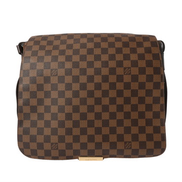 ルイ ヴィトン ダミエ バスティーユ ブラウン N45258 ダミエキャンバス メンズ バッグ 【中古】【bag】