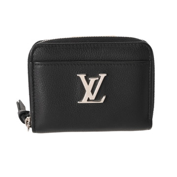 ルイ ヴィトン ロックミー ジッピー コインパース  ブラック M80099 カーフレザー レディース 財布 【中古】【purse】