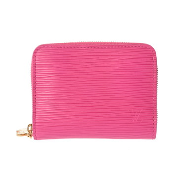 ルイ ヴィトン エピ LV×TM ジッピ―コインパース カワイイピンク M14144 レザー ユニセックス 財布 【中古】【purse】