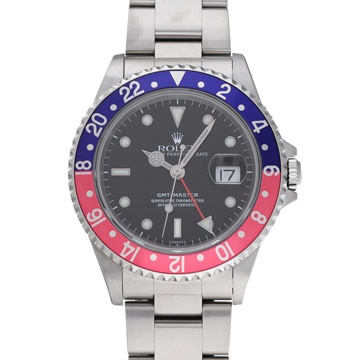 ロレックス GMTマスター 16700 ブラック メンズ 時計 【中古】【wristwatch】