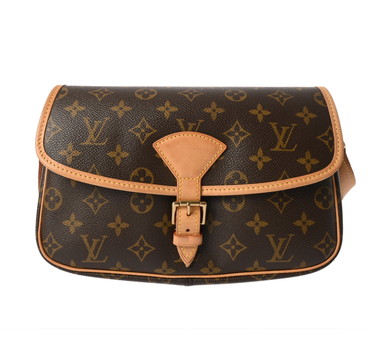 ルイ ヴィトン モノグラム ソローニュ ブラウン M42250 モノグラムキャンバス レディース バッグ 【中古】【bag】