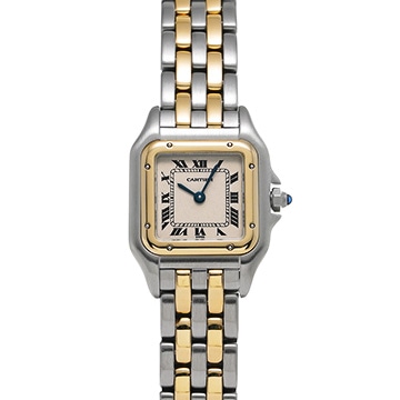カルティエ パンテール SM W25029B6 アイボリー ユニセックス 時計 【中古】【wristwatch】