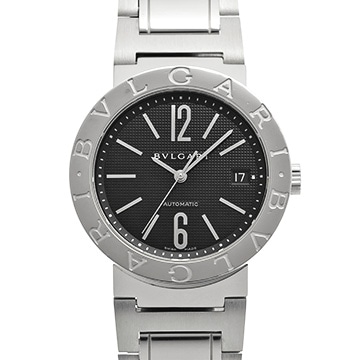 ブルガリ ブルガリブルガリ BB38SSAUTO ブラック メンズ 時計 【中古】【wristwatch】