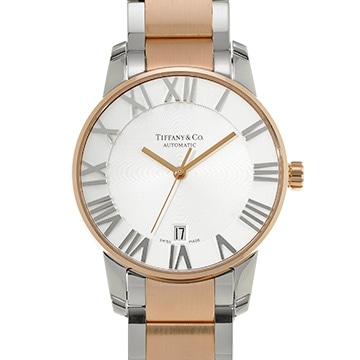 ティファニー アトラス ドーム オートマティック Z1800.68.13A21A00A シルバー メンズ 時計 【中古】【wristwatch】