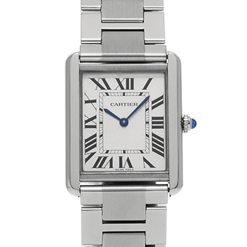 カルティエ タンク ソロ LM W5200014 シルバー ユニセックス 時計 【中古】【wristwatch】