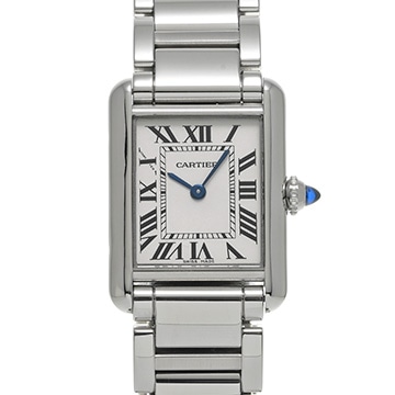 カルティエ タンク マスト SM WSTA0051 シルバー レディース 時計 【中古】【wristwatch】