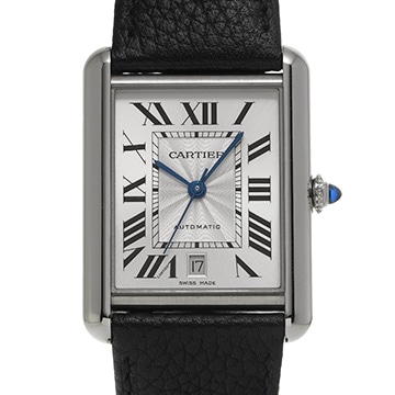 カルティエ タンク マスト XL WSTA0040 シルバー メンズ 時計 【中古】【wristwatch】