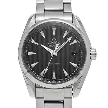 オメガ シーマスター アクアテラ クォーツ 231.10.39.60.06.001 グレー メンズ 時計 【中古】【wristwatch】