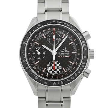 オメガ スピードマスター レーシング ミハエル・シューマッハ 2002 3529.50 ブラック メンズ 時計 【中古】【wristwatch】