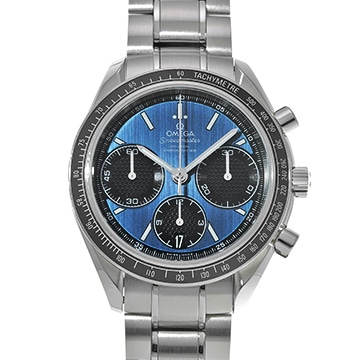 オメガ スピードマスター レーシング コーアクシャル 326.30.40.50.03.001 ブルー/ブラック メンズ 時計 【中古】【wristwatch】