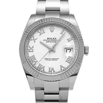 ロレックス デイトジャスト 41 126334 ホワイト メンズ 時計 【新品】【wristwatch】