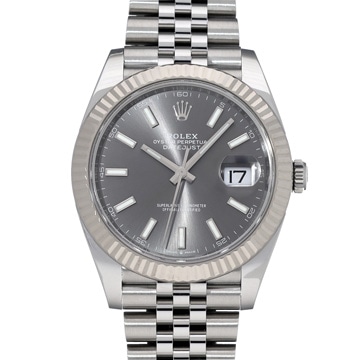 ロレックス デイトジャスト 41 126334 スレート メンズ 時計 【中古】【wristwatch】