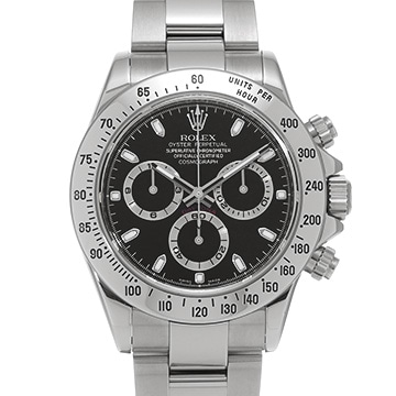 ロレックス コスモグラフ デイトナ 116520 ブラック メンズ 時計 【中古】【wristwatch】
