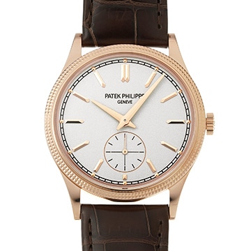 パテック フィリップ カラトラバ 6119R-001 シルバー メンズ 時計 【中古】【wristwatch】