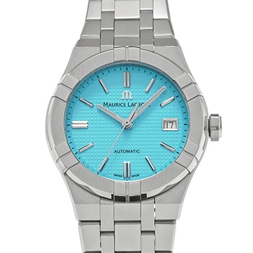 モーリス ラクロア アイコン オートマティック リミテッド サマー エディション 39MM AI6007-SS00F-431-C ターコイズ メンズ 時計 【中古】【wristwatch】