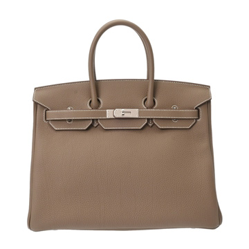 エルメス バーキン 35 エトゥープ トゴ レディース バッグ 【未使用】【bag】