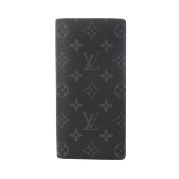 ルイ ヴィトン モノグラムエクリプス ポルトフォイユ ブラザ ブラック/グレー M61697 モノグラムキャンバス メンズ 財布 【新品】【purse】