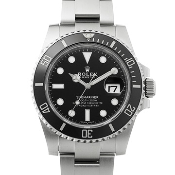 ロレックス サブマリーナ デイト 116610LN ブラック メンズ 時計 【中古】【wristwatch】
