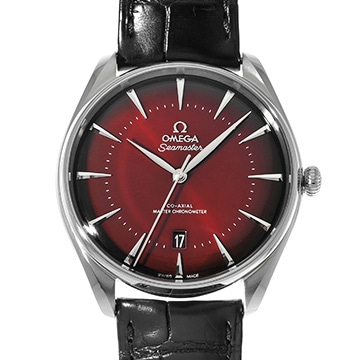 オメガ シーマスター ブティックエディション コーアクシャル マスタークロノメーター 511.13.40.20.11.002 バーガンディ メンズ 時計 【中古】【wristwatch】