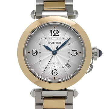 カルティエ パシャ ドゥ カルティエ 35mm W2PA0009 シルバー ユニセックス 時計 【中古】【wristwatch】