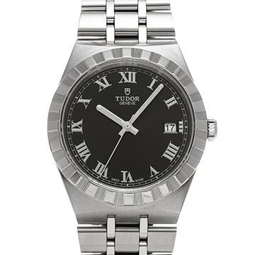 チューダー / チュードル ロイヤル 28500 ブラック メンズ 時計 【中古】【wristwatch】