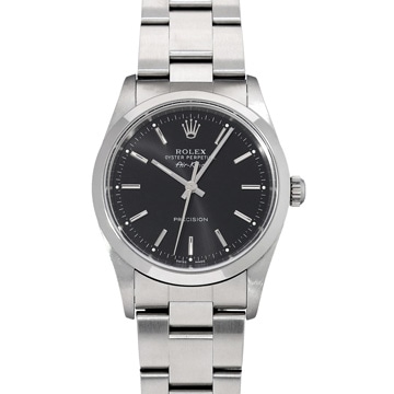 ロレックス エアキング 14000M ブラック メンズ 時計 【中古】【wristwatch】