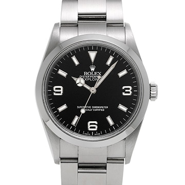 ロレックス エクスプローラー 114270 ブラック メンズ 時計 【中古】【wristwatch】