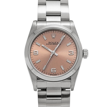 ロレックス オイスターパーペチュアル 77080 ピンク ユニセックス 時計 【中古】【wristwatch】