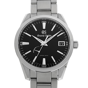 グランドセイコー ヘリテージコレクション スプリングドライブ SBGA301 ブラック メンズ 時計 【中古】【wristwatch】