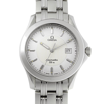 オメガ シーマスター 120 2511.21 ホワイト メンズ 時計 【中古】【wristwatch】