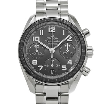オメガ スピードマスター デイト 324.30.38.40.06.001 グレー メンズ 時計 【中古】【wristwatch】