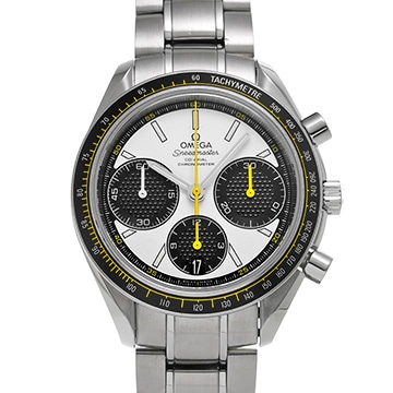 オメガ スピードマスター レーシング コーアクシャル 326.30.40.50.04.001 ホワイト/ブラック メンズ 時計 【中古】【wristwatch】