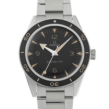 オメガ シーマスター 300 コーアクシャル マスタークロノメーター 234.30.41.21.01.001 ブラック メンズ 時計 【中古】【wristwatch】