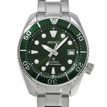 セイコー プロスペックス ダイバー スキューバ SBDC081 グリーン メンズ 時計 【中古】【wristwatch】