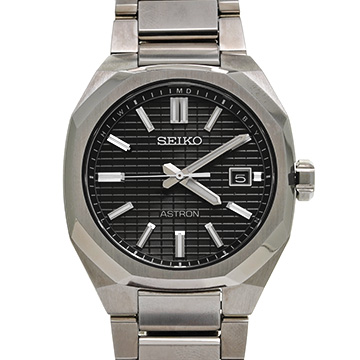 セイコー アストロン ネクスター SBXY063 ブラック メンズ 時計 【中古】【wristwatch】