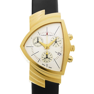 ハミルトン ベンチュラ クォーツ H24422751 シルバー メンズ 時計 【中古】【wristwatch】