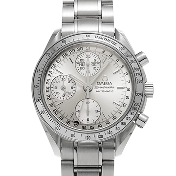 オメガ スピードマスター トリプルカレンダー 3523.30 シルバー メンズ 時計 【中古】【wristwatch】