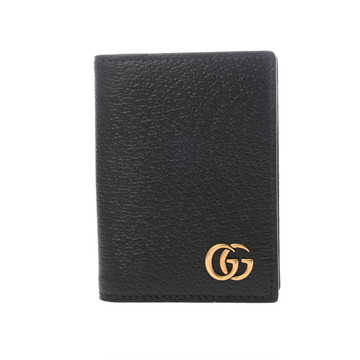 グッチ ダブルG ブラック 428737 レザー ユニセックス 【中古】【other】